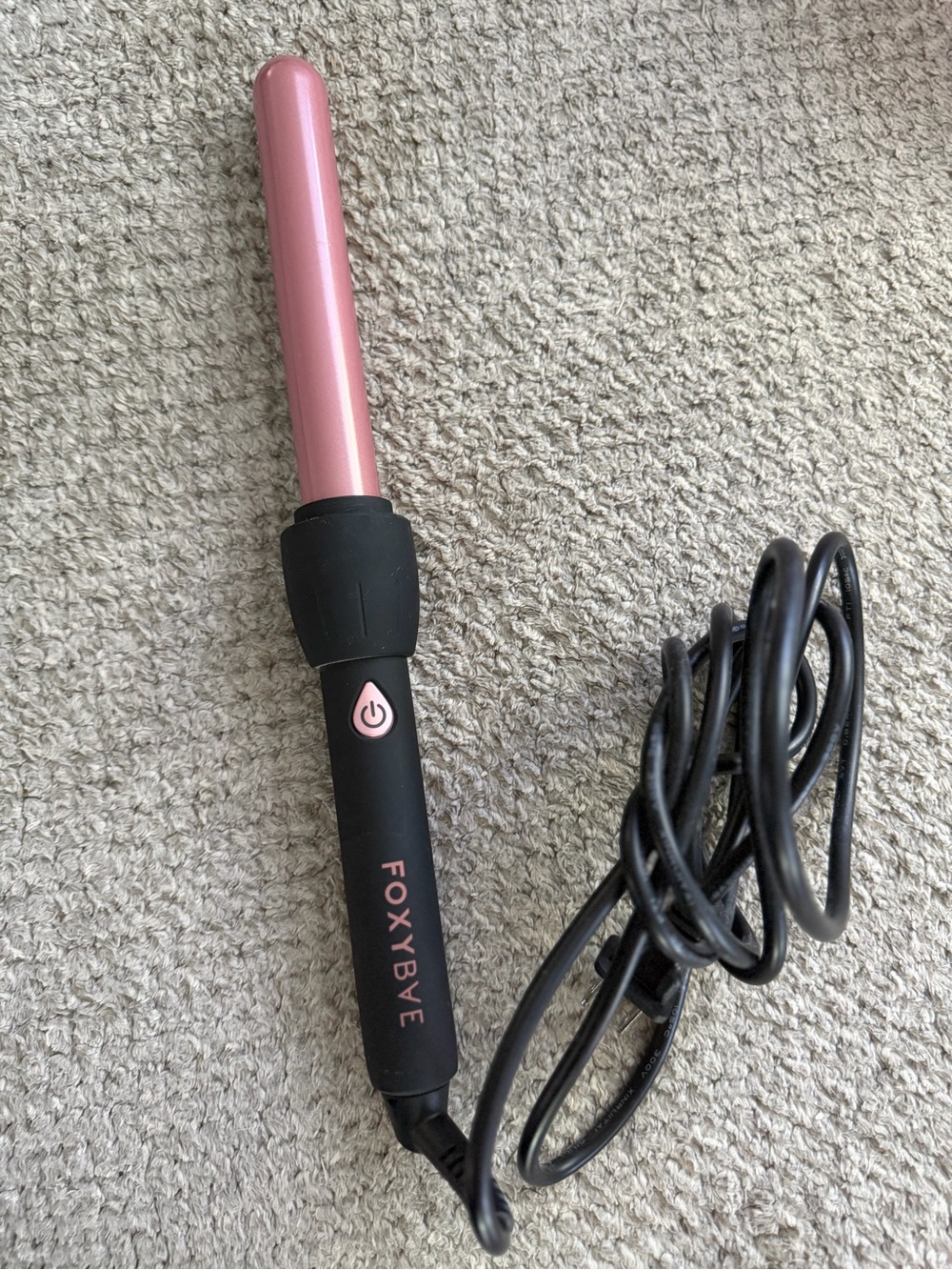 FOXYBae Pink Curling Wand